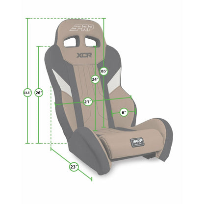 Polaris RZR Pro / Turbo R XCR Seat