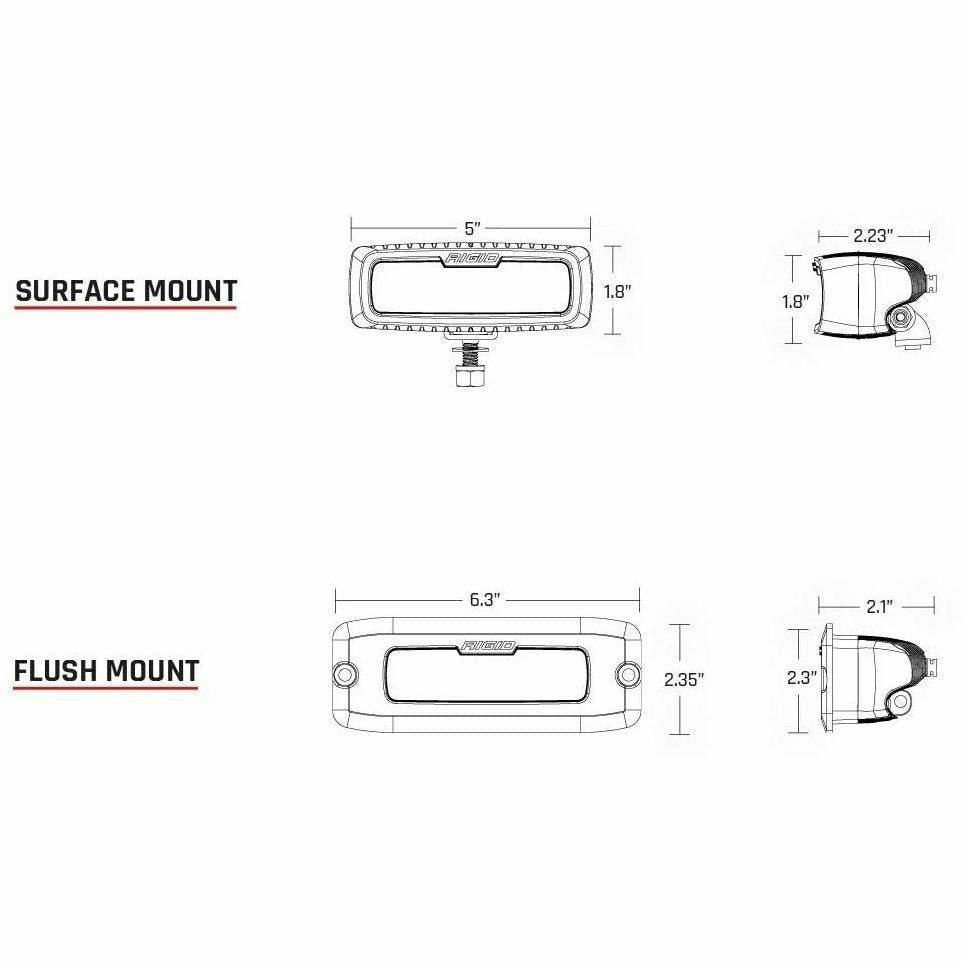 SR-Q Series LED Light (Pair)