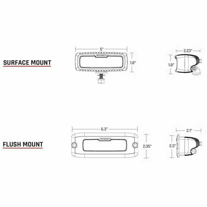 SR-Q Series LED Light (Pair)