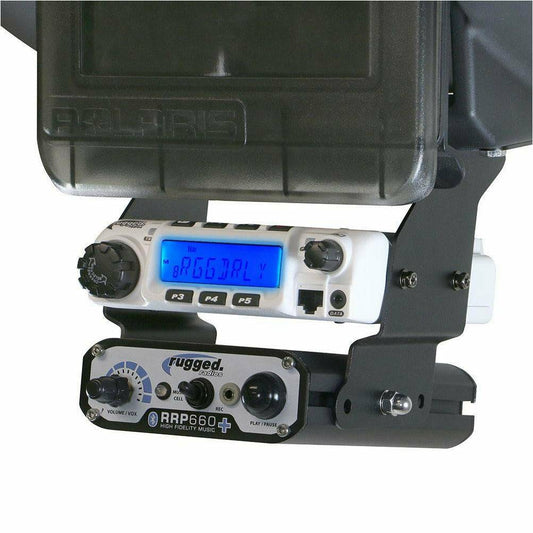 Polaris RZR Radio & Intercom Below Dash Mounting Bracket