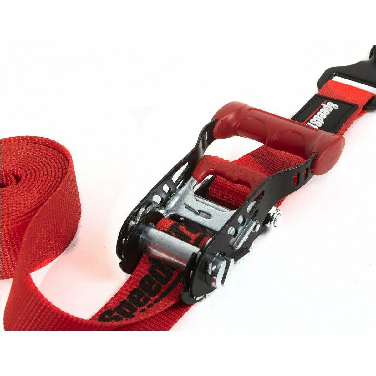 1.5"x10' Ratchet Tie Down with Soft-Tie (2 Pack)