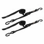 Speed Strap 1"x10' Cam-Lock Tie Down with Snap S Hooks (2 Pack)