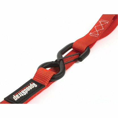1"x10' Cam-Lock Tie Down with Snap S Hooks and Soft-Tie (2 Pack)