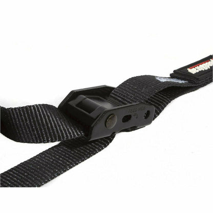 1"x10' Cam-Lock Tie Down with Snap S Hooks and Soft-Tie (2 Pack)