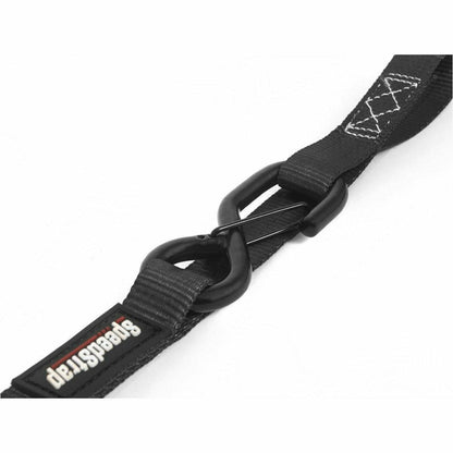 1"x15' Ratchet Tie Down with Snap S Hooks and Soft Tie (2 Pack)