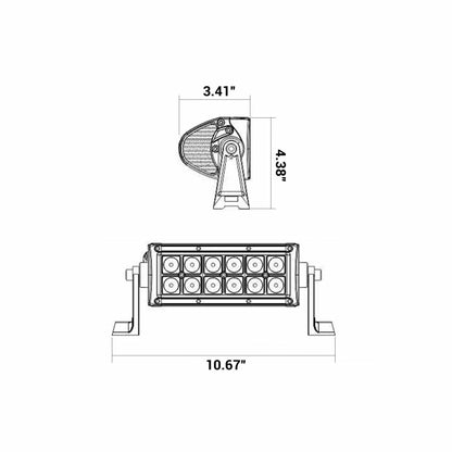 6" LED Light Bar
