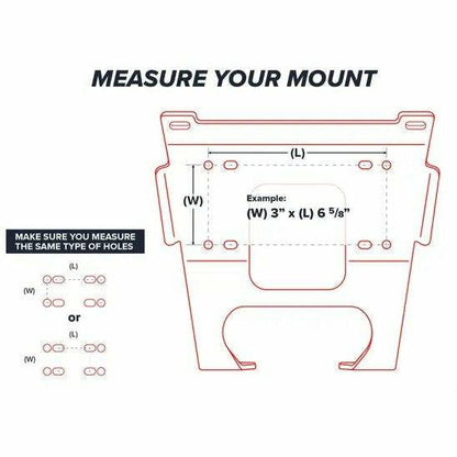 Kawasaki KRX Winch Mounting Plate