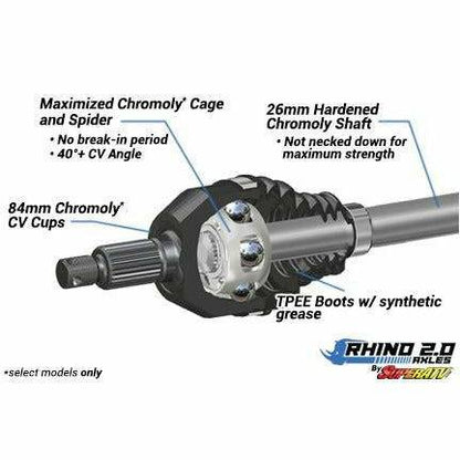 Kawasaki Teryx Rhino 2.0 Heavy Duty Axle