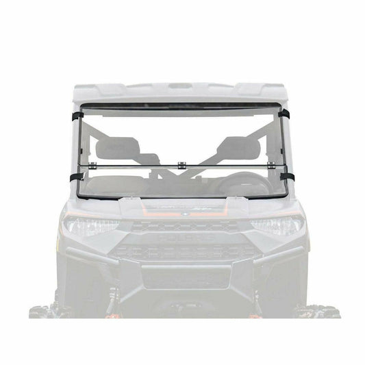 Polaris Ranger XP 900 Scratch Resistant Flip Down Windshield