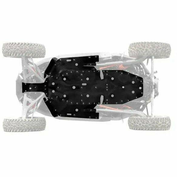 Polaris RZR Turbo R Full Skid Plate