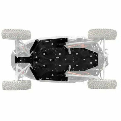 Polaris RZR Turbo R Full Skid Plate