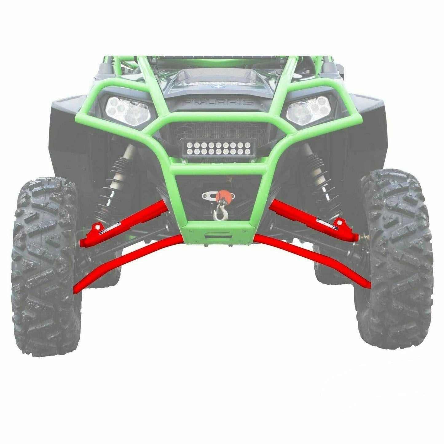 SuperATV Polaris RZR XP 900 High Clearance 1.5" Forward Offset A-Arms - Kombustion Motorsports
