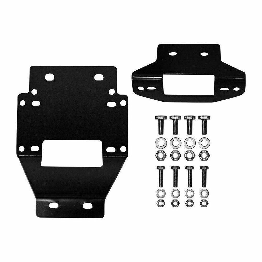 SuperATV Polaris RZR XP 900 Winch Mounting Plate - Kombustion Motorsports