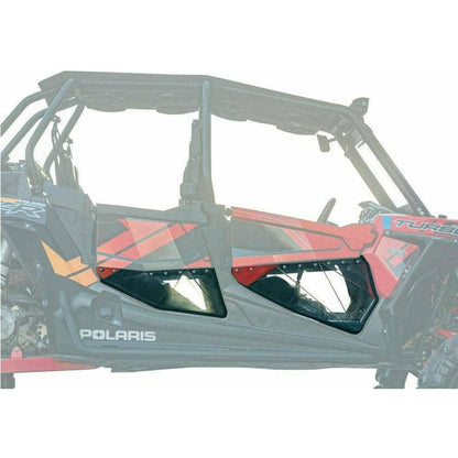 SuperATV Polaris RZR XP Turbo Clear Lower Doors