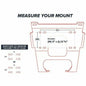 Yamaha Viking Winch Mounting Plate