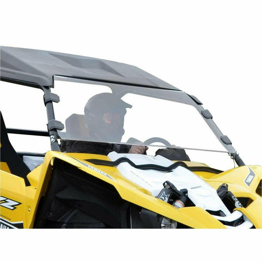 SuperATV Yamaha YXZ Scratch Resistant Full Windshield - Kombustion Motorsports