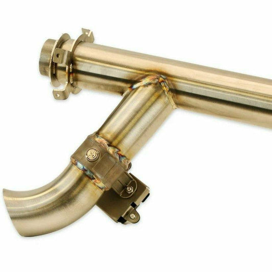 Can Am X3 Side Dump Header Pipe with Electric Cutout