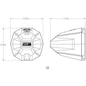 Universal 8" Cage Mounted Speaker Pods
