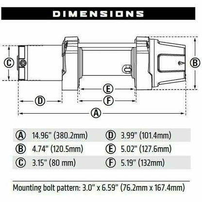 VRX 45 Wire Rope Winch